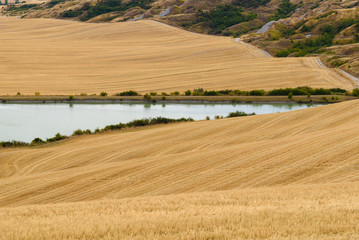 Obraz premium Summer landscape in Tuscany.