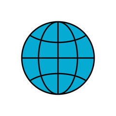 global sphere icon