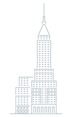 Fototapeta premium Modern New York City