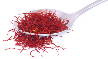 Fototapeta premium Closeup of Saffron used as food additive