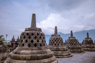 Borobudur is Mahayana Buddhist temple ,  the world's largest Buddhist temple.