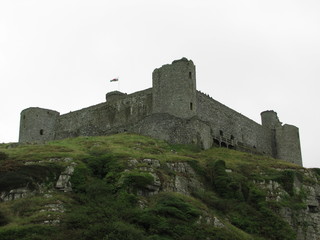 Fototapeta na wymiar Harlech castle