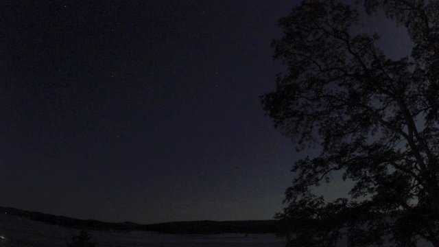 Timelapse: Night Sky from Perkins Street, Castine, Maine, July 5, 2017