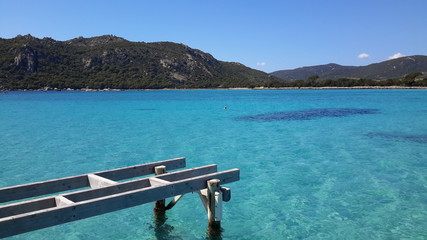 Plage corse 