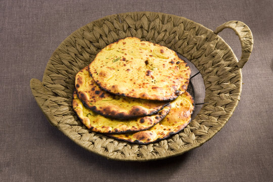 Missi Roti, Indian Bread Or Paratha