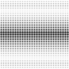 Abstract seamless pattern with dots. Modern black and white texture. Geometric background
