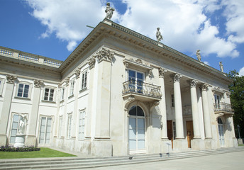 Fototapeta na wymiar Warsaw Royal Baths