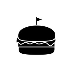 hamburger icon over white background vector illustration