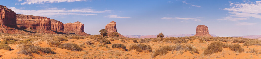 Ancient Monument Valley in Utah, USA