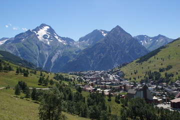 Fototapeta na wymiar Les 2 Alpes