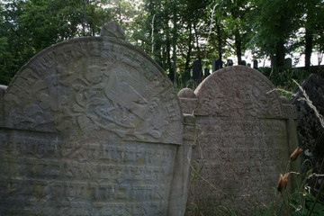 Fototapeta premium old jewish cemetery
