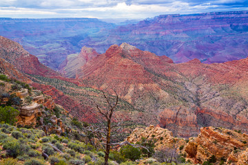 Naklejka premium Colorful Grand Canyon View