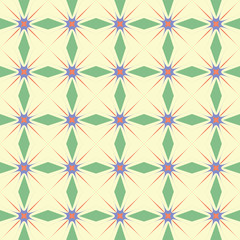 Abstract seamless geometric pattern. Seamless texture. Fabric pattern