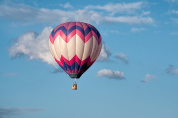 Pink and Blue Balloon