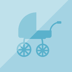 Button alter Kinderwagen