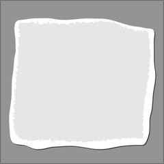 torn edge, ripped paper vector symbol icon design.