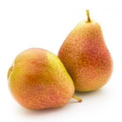 Pears isolated on the white background.