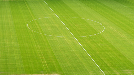 Stadion Mittelkreis von oben © kelifamily