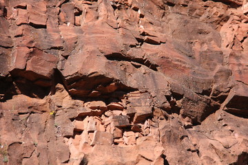 Colorado Red Limestone Rock