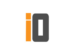 IO Initial Logo for your startup venture
