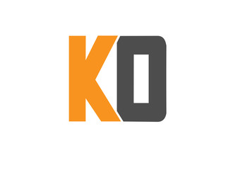 Fototapeta premium KD Initial Logo for your startup venture