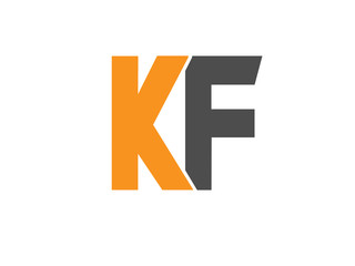 KF Initial Logo for your startup venture