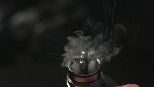 High Speed Phantom clip of Vape bubbling