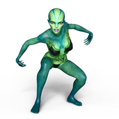 女性エイリアン