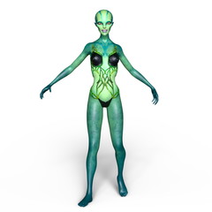 女性エイリアン