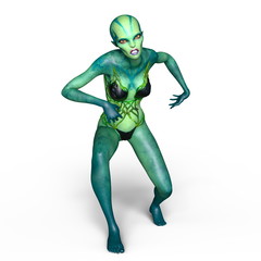 女性エイリアン