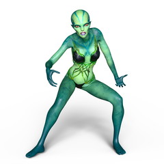 女性エイリアン