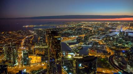 Obraz premium Skyscrapers from Melbourne