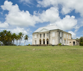 Fototapeta na wymiar Habitation Murat, Marie-Galante, Guadeloupe 