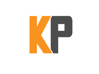 KP Initial Logo for your startup venture