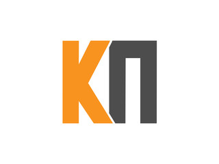 KN Initial Logo for your startup venture