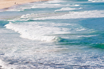 Waves at surf beach - Boomerang Beach, New South Wales, Australia