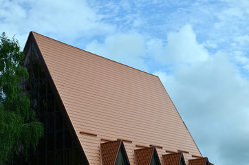 The house is equipped with high-quality roofing of metal tiles. A good example of perfect modern...
