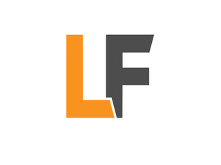 LF Initial Logo for your startup venture