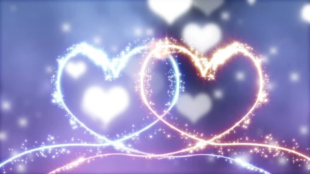幻想的な恋愛背景