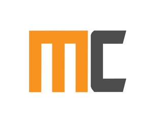Fototapeta premium MC Initial Logo for your startup venture