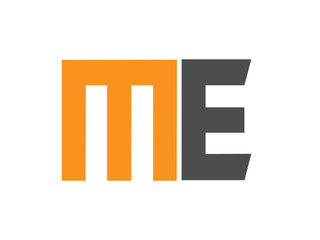 Fototapeta premium ME Initial Logo for your startup venture