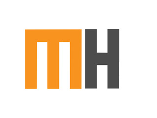 MH Initial Logo for your startup venture