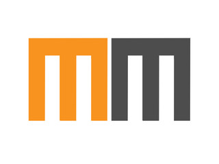 MM Initial Logo for your startup venture