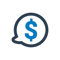 Obraz premium Budget Discussion Icon