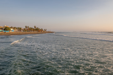 Huanchaco Beach and town - Trujillo, Peru