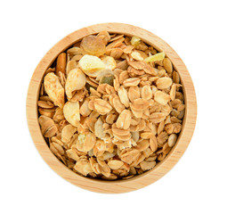 muesli  in bowl
