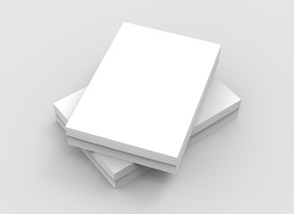 flat blank boxes piled up