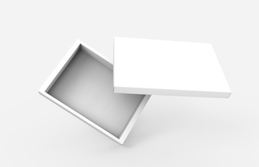 floating flat blank box