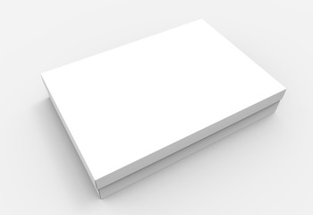flat blank box