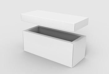blank paper white box